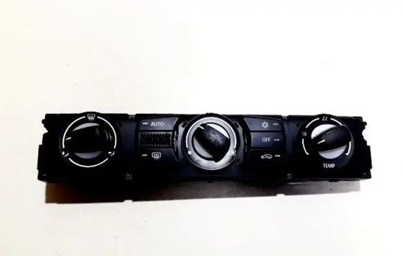 BMW 5 E60 E61 Climate control unit 6411917771202 1554297