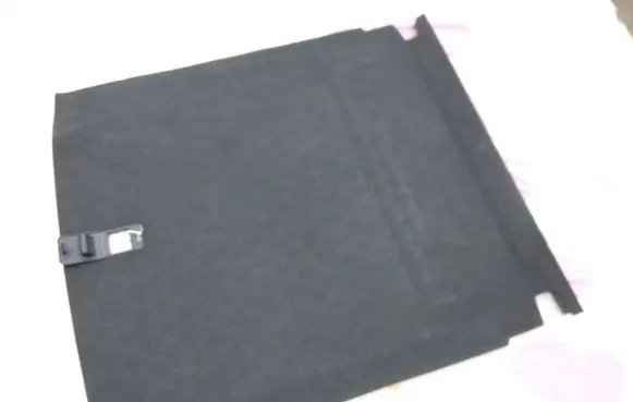 Volkswagen PASSAT B7 Trunk/boot floor carpet liner 3C5863465AC 21702F