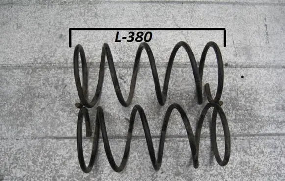 Mitsubishi Colt Front coil spring LAC16COLT