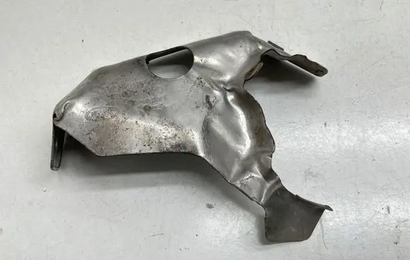 Heat shield in engine bay