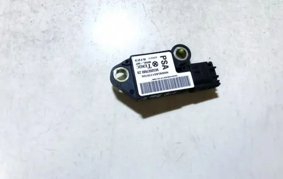 Airbag deployment crash/impact sensor