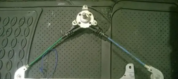 Opel Agila A Sliding door window regulator with motor