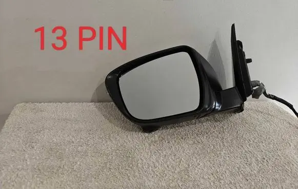Front door electric wing mirror