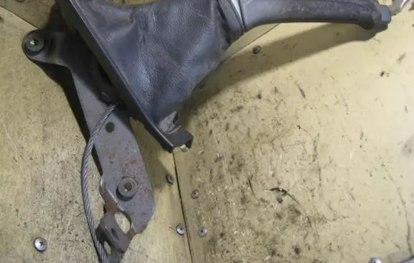 Volvo S80 Handbrake/parking brake lever assembly