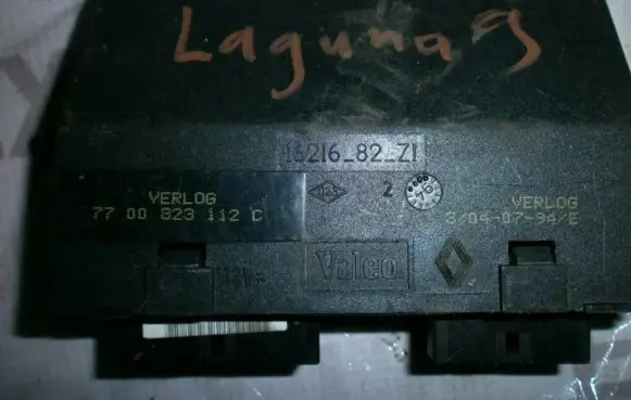Renault Laguna I Comfort/convenience module 7700823112C