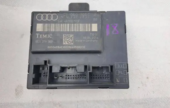 Audi A6 S6 C6 4F Door control unit/module 4F0959795F 4F0910795F 0033TFK0001