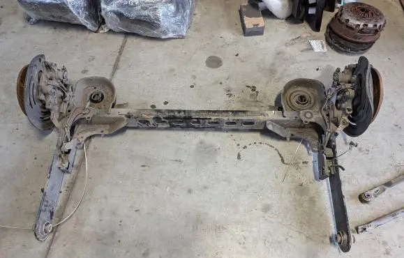 Renault Trafic III (X82) Rear suspension assembly kit set 