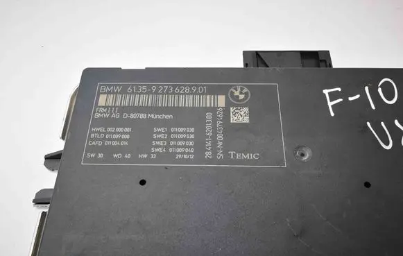BMW 5 F10 F11 Light module LCM 9273628901