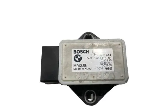 BMW X3 E83 ESP acceleration yaw rate sensor 3417699 7002955 0265005644