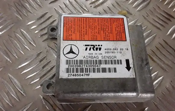 Mercedes-Benz ML W163 Airbag control unit/module A0025422018 200195112 27485047MF