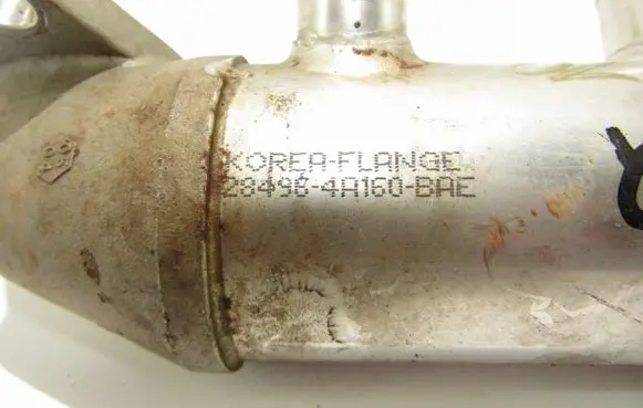 KIA Sorento EGR valve cooler 284964A160BAE