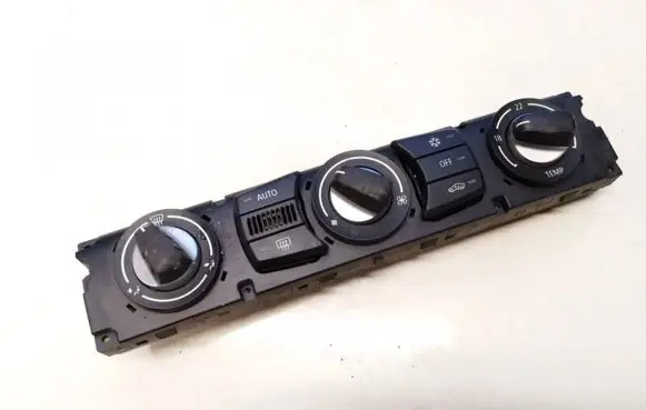 BMW 5 E60 E61 Climate control unit 6411917771201 64119177712-01
