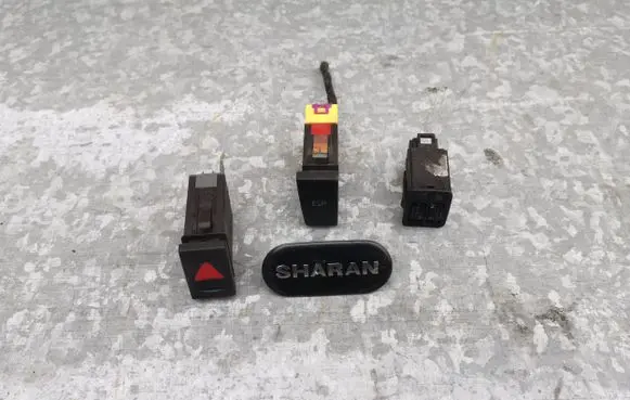 Volkswagen Sharan A set of switches 7M3953235 7M3927134 YM2119G254AAW