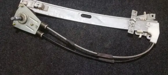 Mazda 323 Sliding door window regulator with motor
