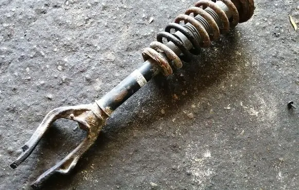 Honda Accord Front shock absorber with coil spring