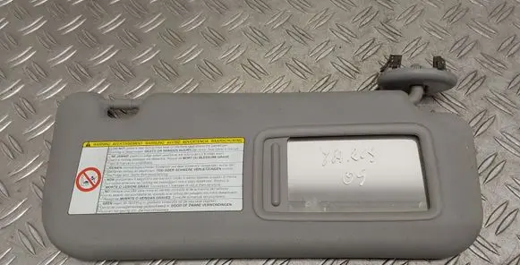 Toyota Yaris Sun visor