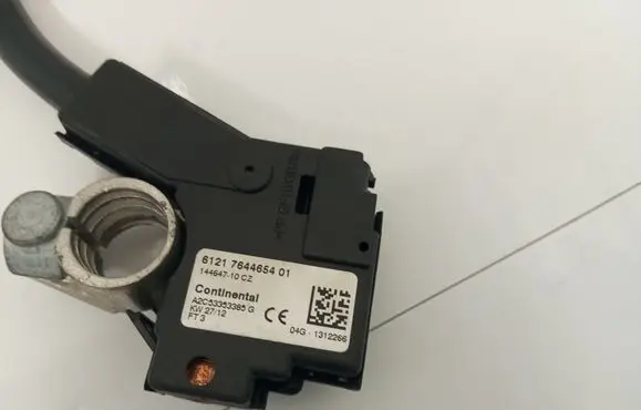 BMW X3 F25 Negative earth cable (battery) 7644654 6121764465401