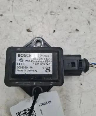Audi A4 S4 B6 8E 8H ESP acceleration yaw rate sensor 8E0907637A
