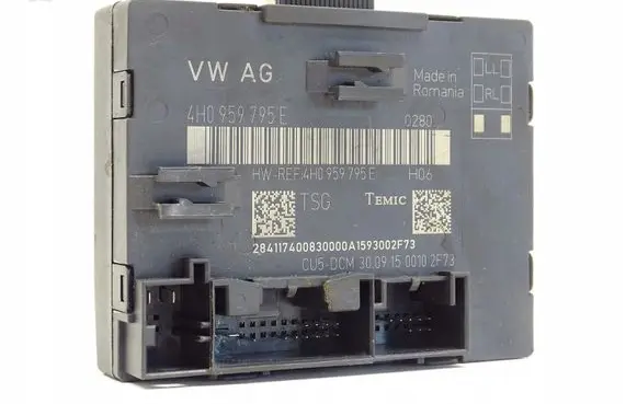 Audi A8 S8 D4 4H Door control unit/module 4H0959795E