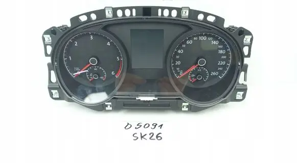 Volkswagen Golf VII Speedometer (instrument cluster) 5G1920741D
