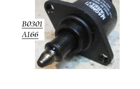 Renault Laguna I Idle control valve (regulator) B0301 A166
