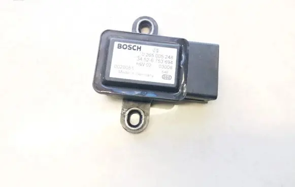 BMW X5 E53 ESP acceleration yaw rate sensor 0265005248 34.52-6753694