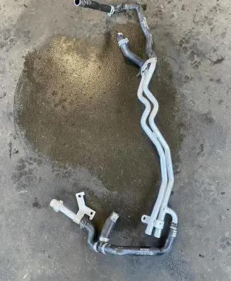 Audi Q5 SQ5 Engine coolant pipe/hose 80A265235AG