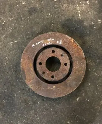 Peugeot 5008 Front brake disc