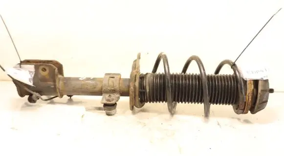 Front shock absorber with coil spring