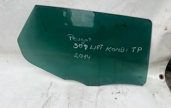 Peugeot 508 Front door window glass four-door 6810003 AS3