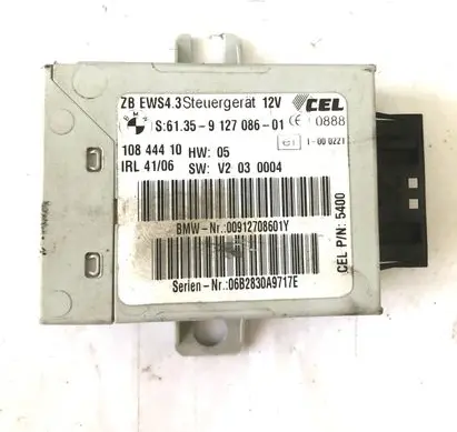 BMW X3 E83 Immobilizer control unit/module 10844410