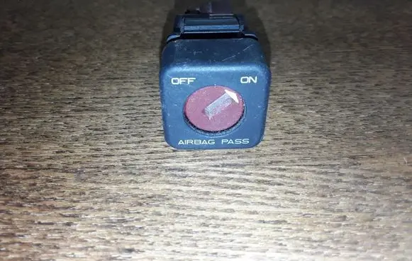 Peugeot 308 Passenger airbag on/off switch 96413912XT