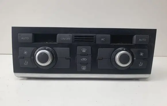 Audi A6 S6 C6 4F Climate control unit 4F2820043T 5HB00883365 4F0910043B