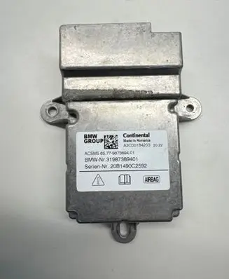 BMW 3 G20 G21 Airbag control unit/module 9873894