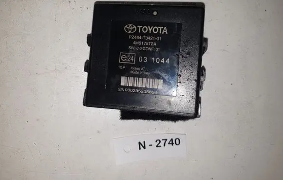Toyota Avensis T270 Parking PDC control unit/module PZ464T342101 4M0175T2A