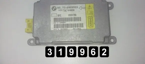 BMW 7 E65 E66 Engine control unit/module 65.77-6929553