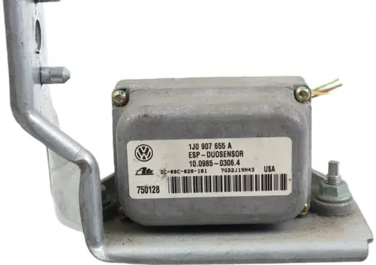 Volkswagen Golf IV ESP acceleration yaw rate sensor 1J0907655A 1J1907637D 10098503064