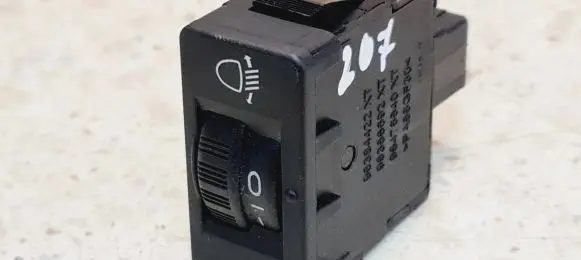 Peugeot 207 Headlight level height control switch 96476640XT 96366692XT 96384422XT