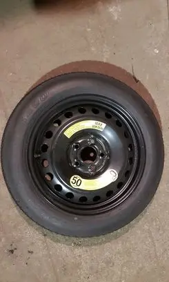R17 spare wheel