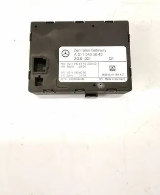 Mercedes-Benz E W211 Gateway control module A2115405645 A2115405745 A2114420000