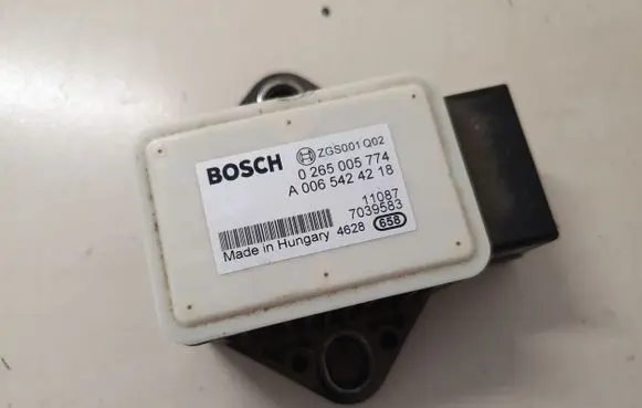 ESP acceleration yaw rate sensor