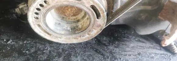Opel Corsa C Crankshaft pulley 
