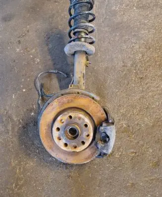 Audi A3 S3 8P Front wheel hub spindle knuckle