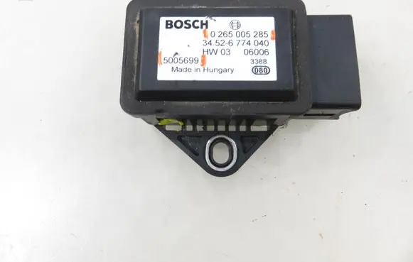 BMW X3 E83 ESP acceleration yaw rate sensor 5005699 0265005285