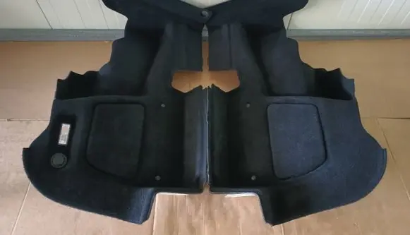 Mini Cooper Roadster R59 Trunk/boot side trim panel 2758875 2758876