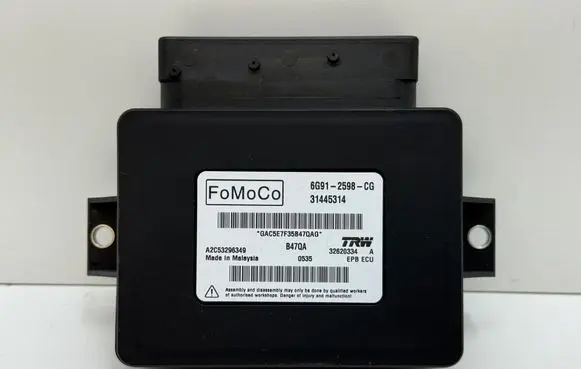 Volvo V60 Hand brake control module 6G912598CG 31445314 32620334