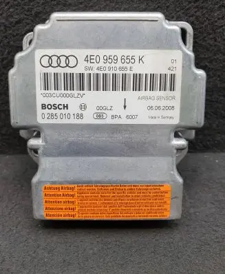 Audi A8 S8 D3 4E Airbag control unit/module 4E0959655K 4E0910655E 0285010188