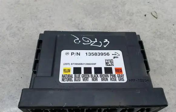 Opel Astra J Comfort/convenience module 13583956