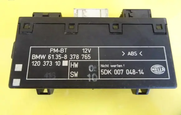BMW 5 E39 Door control unit/module 8378765 61.35-8378765 5DK007048-14