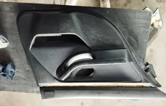 Rear door card panel trim